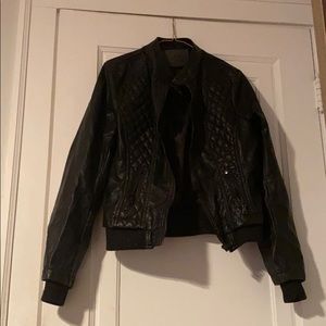 Leather jacket